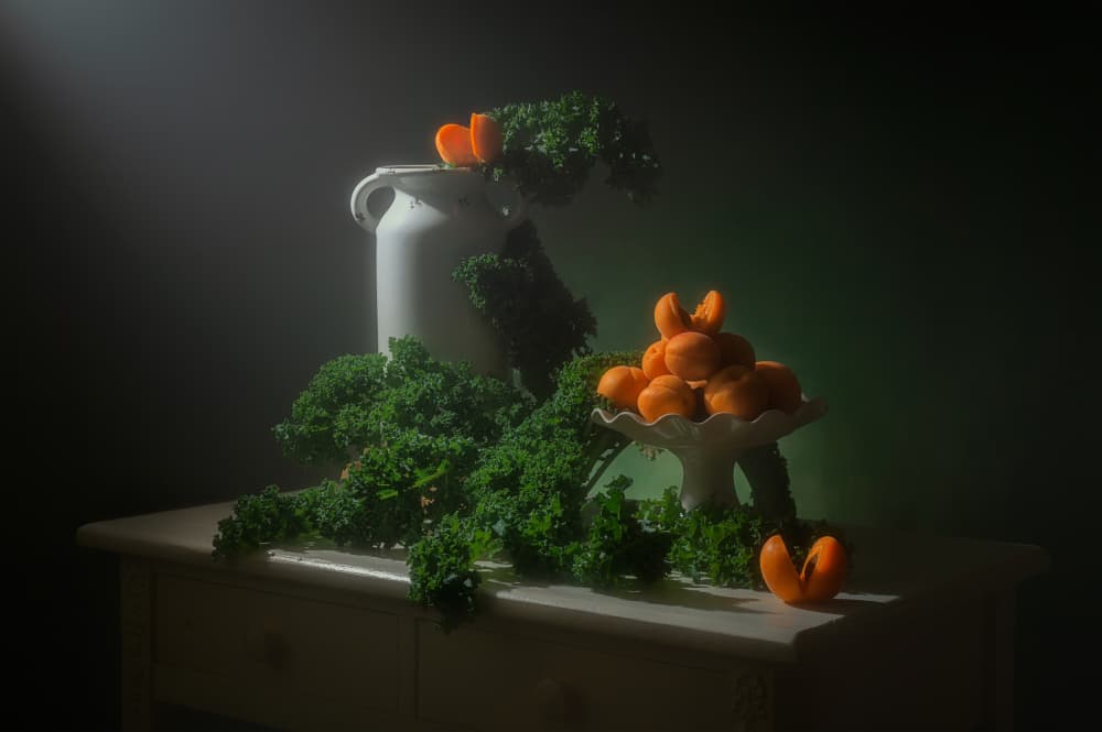 Moody Harvest Still Life by Lydia Jacobs — canvas wall art