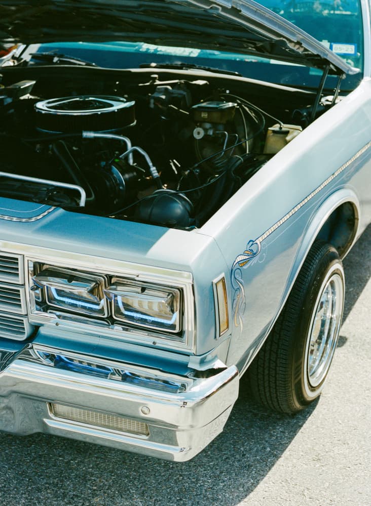 Classic Custom Car Engine by Bethany Young — canvas wall art