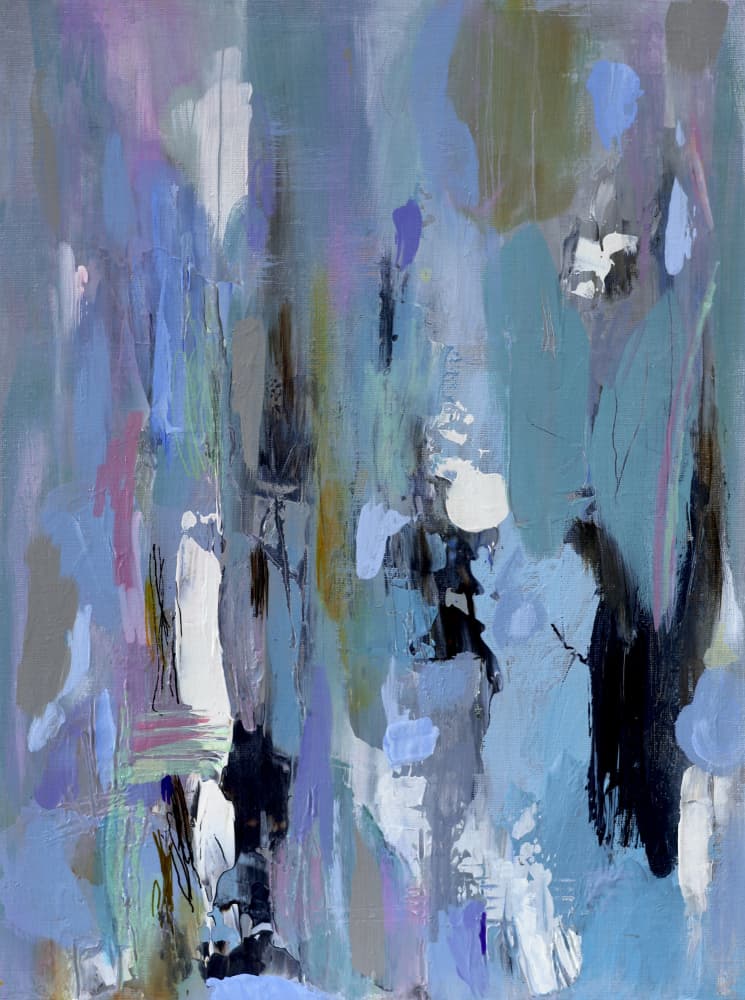 Dreamy Abstract Flow by Marina Kozyr — canvas wall art