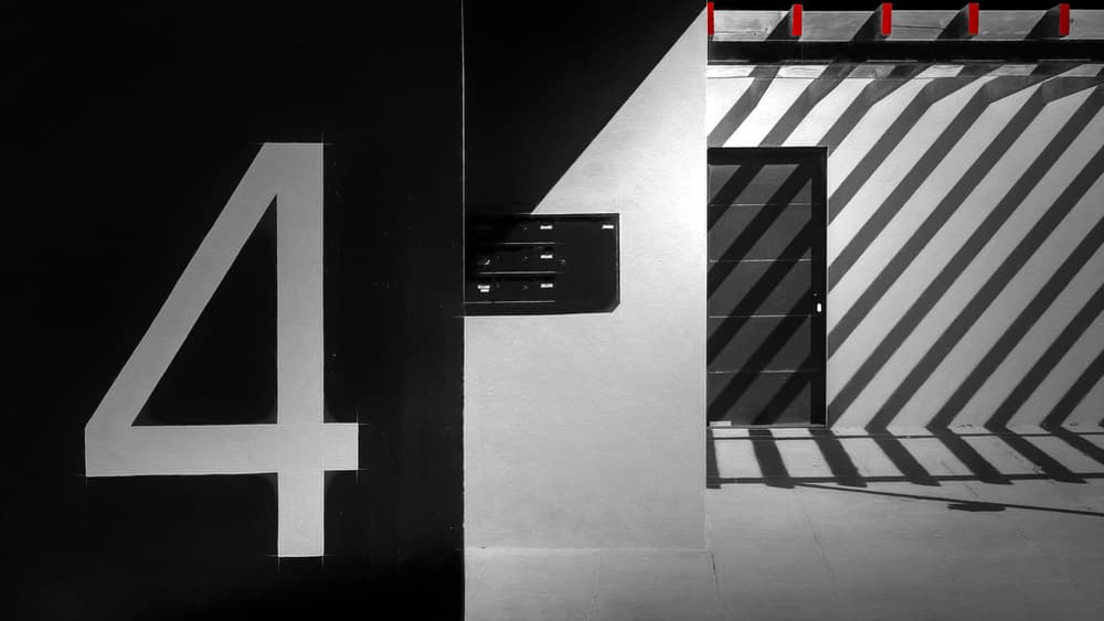Geometric Shadows Number Four by Marc Huybrighs — canvas wall art
