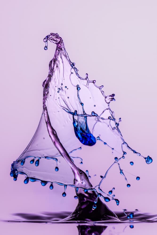 Elegant Liquid Sculpture by Franco Tessarolo — canvas wall art