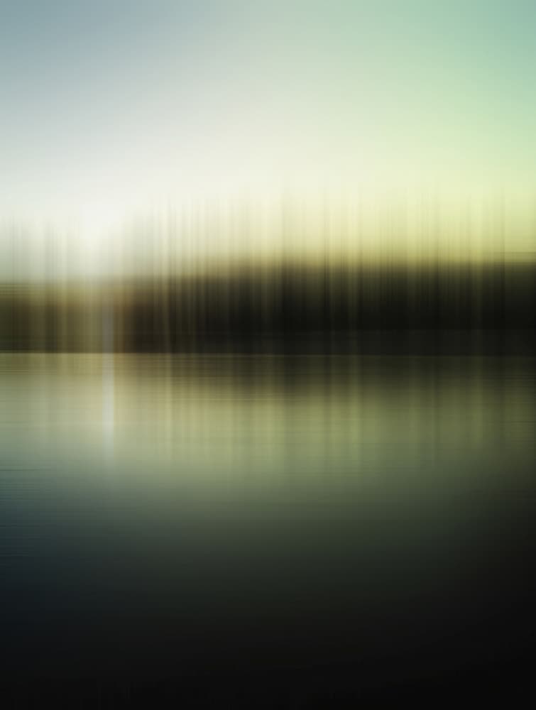 Tranquil Abstract Landscape by Angelo Cerantola — canvas wall art