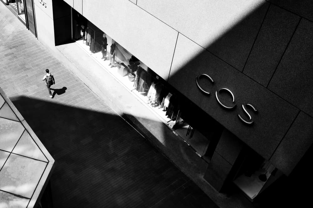 Modern Urban Shadow by Kieron Long — canvas wall art