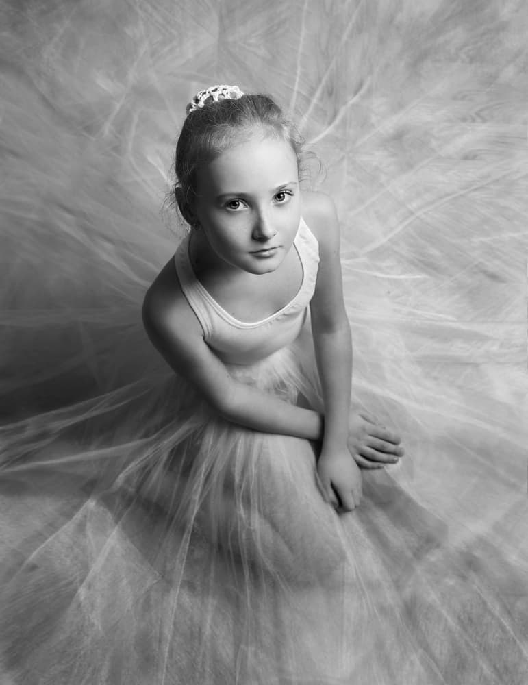 Graceful Young Ballerina by Victoria Glinka — canvas wall art