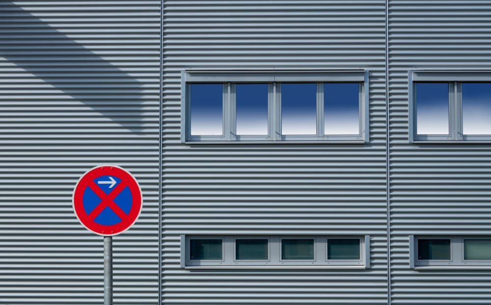 Urban Facade and Sign by Hans Günther — canvas wall art