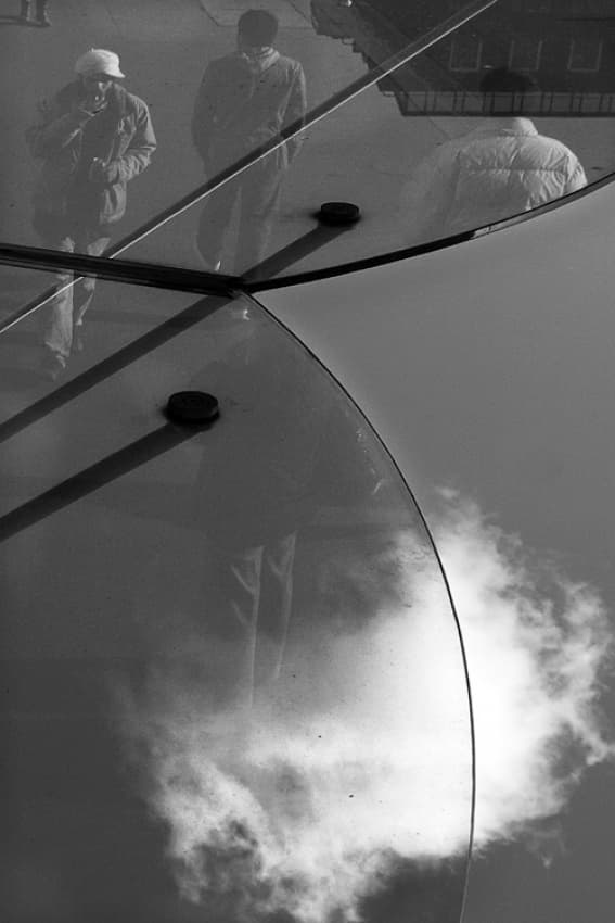 City Glass Reflections by Jure Kravanja — canvas wall art