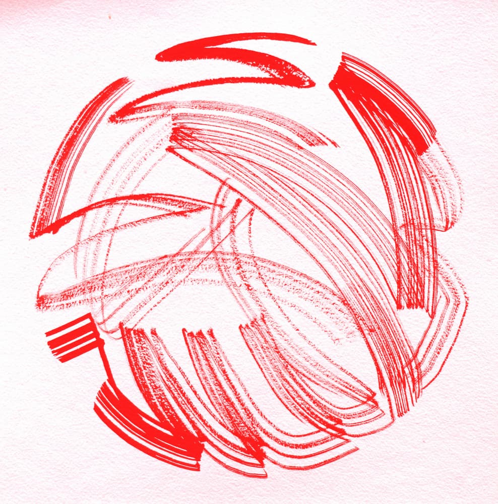 Abstract Circle 74 by Santhosh ch — canvas wall art