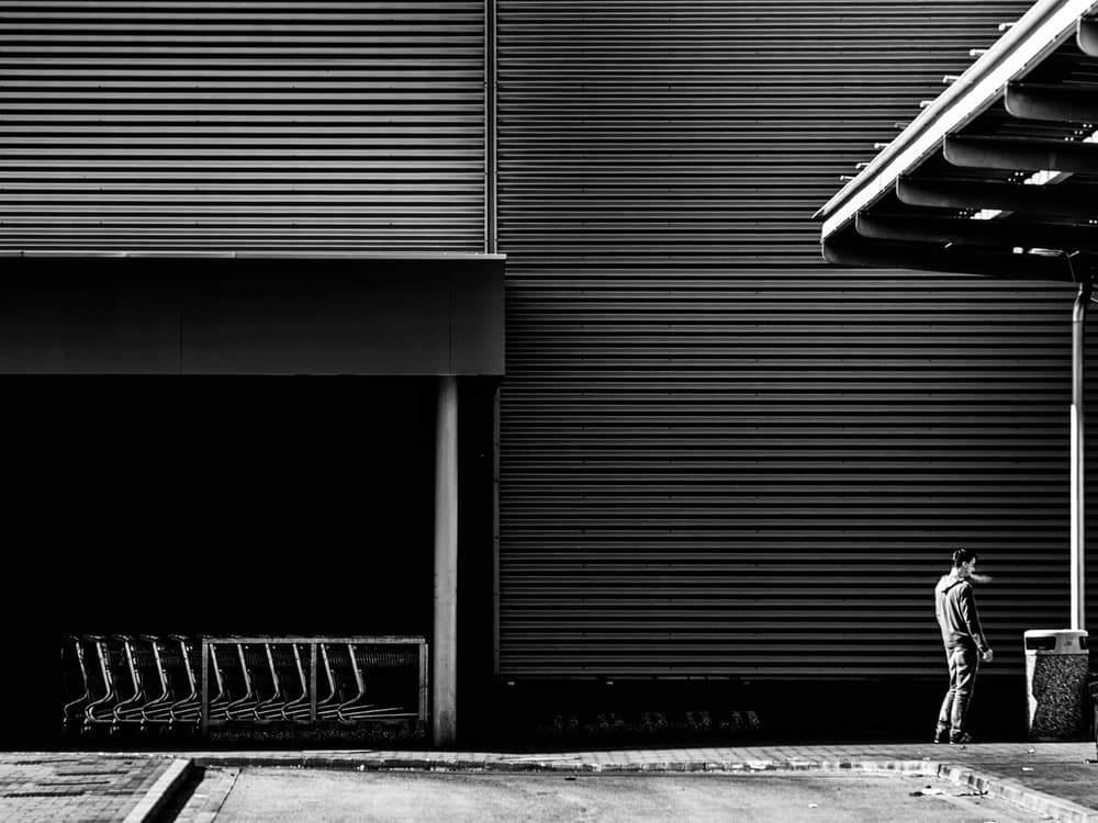 Urban Solitude by Karol Važan — canvas wall art