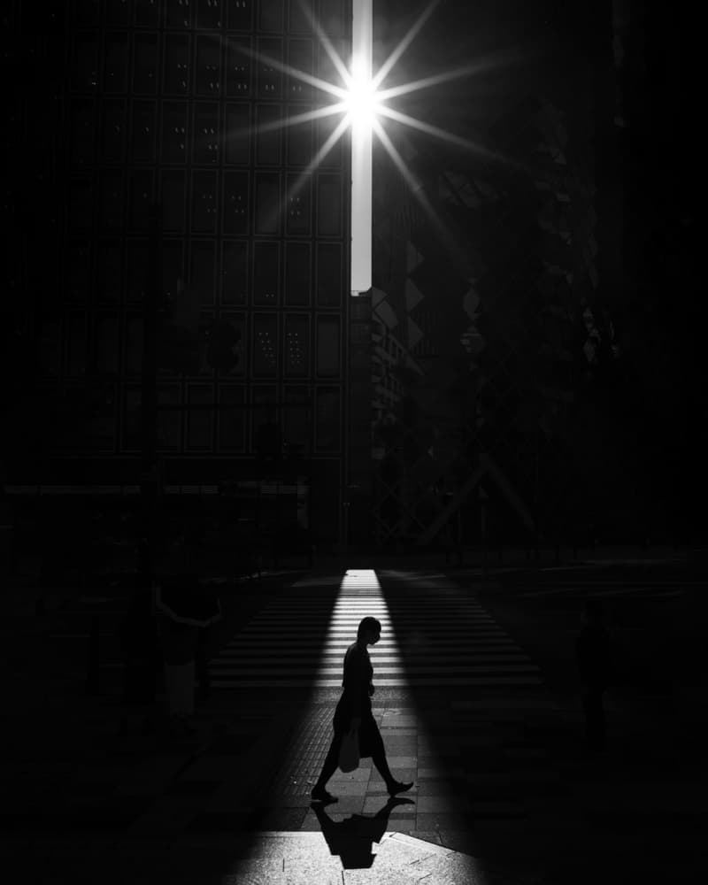 Walking Into The Light by Yasuhiro Takachi — canvas wall art