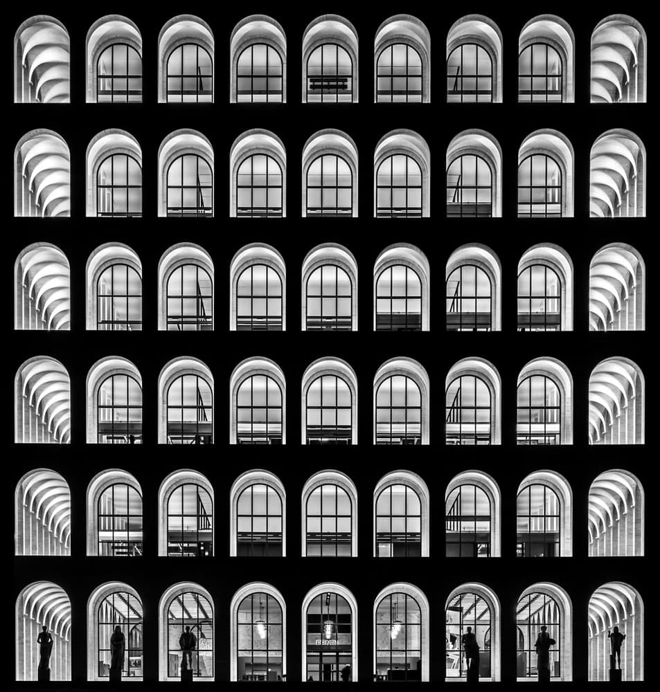 Grand Arched Windows by Massimo Cuomo — canvas wall art