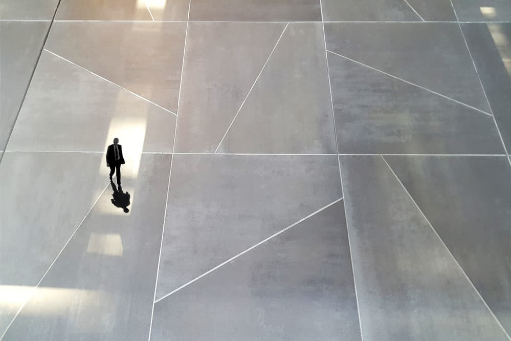 Walking a Modern Path by Huib Limberg — canvas wall art