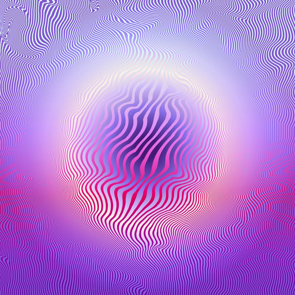 Vibrant Flowing Lines by Angelo Cerantola — canvas wall art