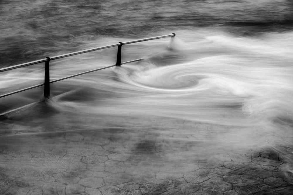 Serene Water Swirl by Jesus Concepcion Alvarado — canvas wall art