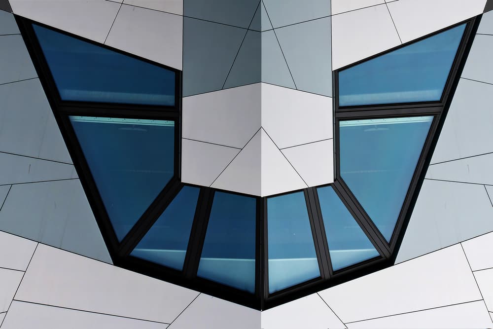 Modern Architectural Angles by Henk van Maastricht — canvas wall art