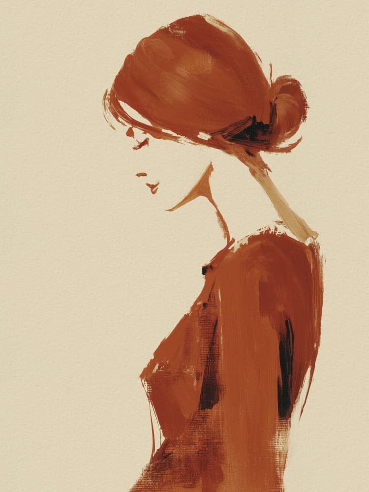 Pensive Grace by Andreas Magnusson — canvas wall art