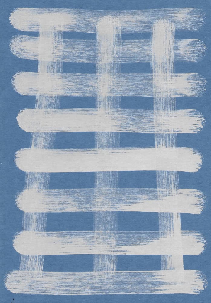Abstract Woven Blue by Santhosh ch — canvas wall art