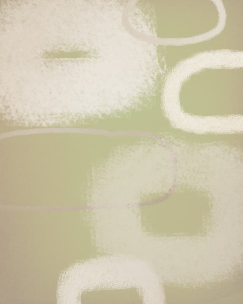 Soft Muted Abstract Shapes by Diana Jahns — canvas wall art