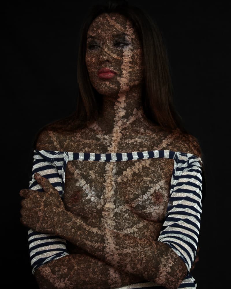 Conceptual Body Art by David McCracken — canvas wall art