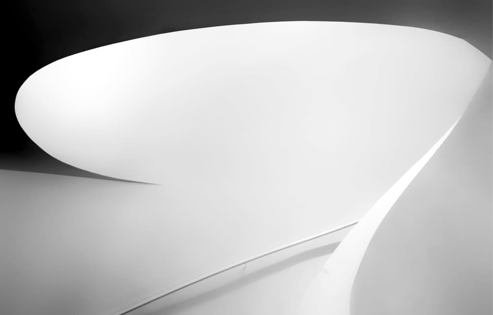Modern Abstract Curves by Hans-Wolfgang Hawerkamp — canvas wall art
