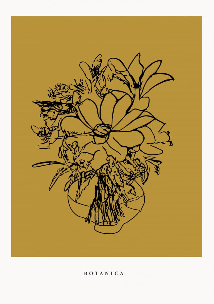 Botanicalineno40 by Treechild — canvas wall art