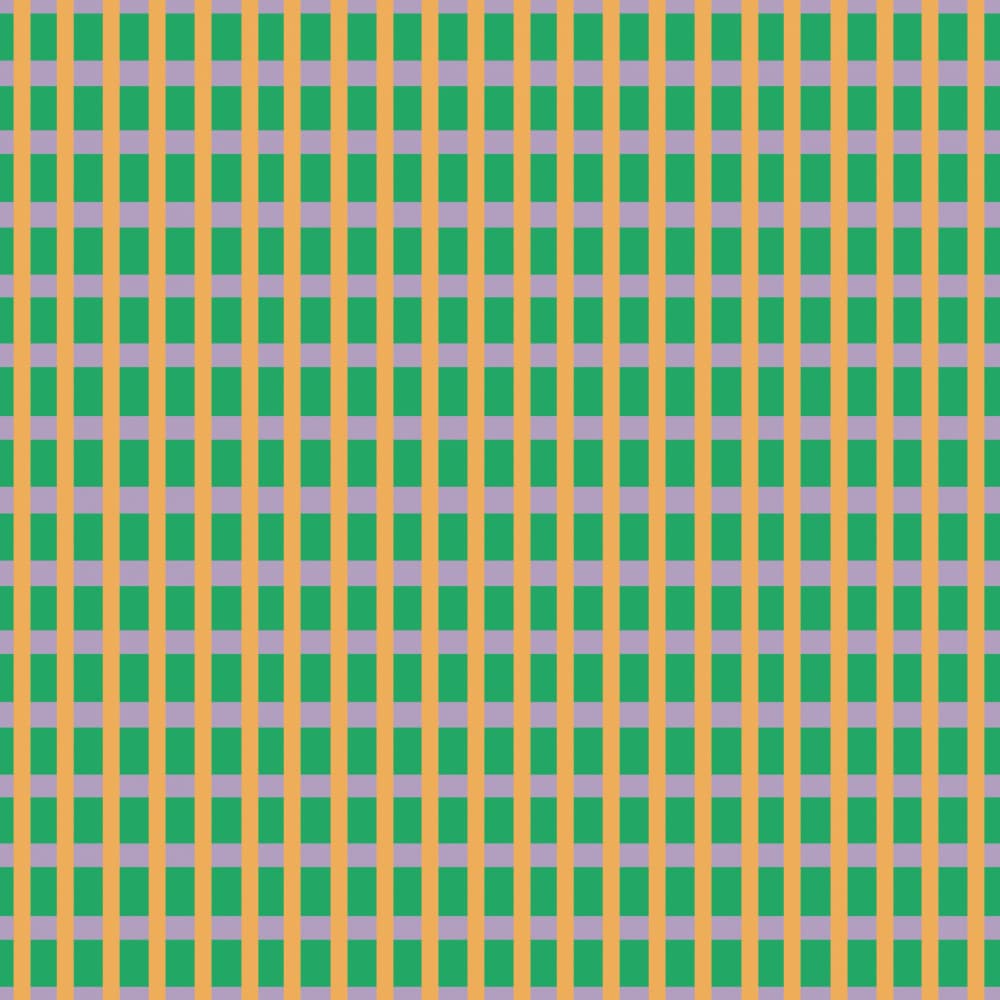 Modern Pastel Plaid by Little Dean — canvas wall art