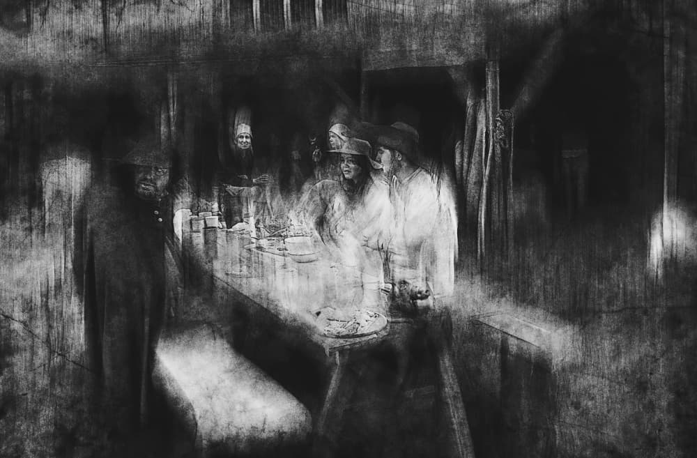 Ghostly Gathering by Jan van der Linden — canvas wall art