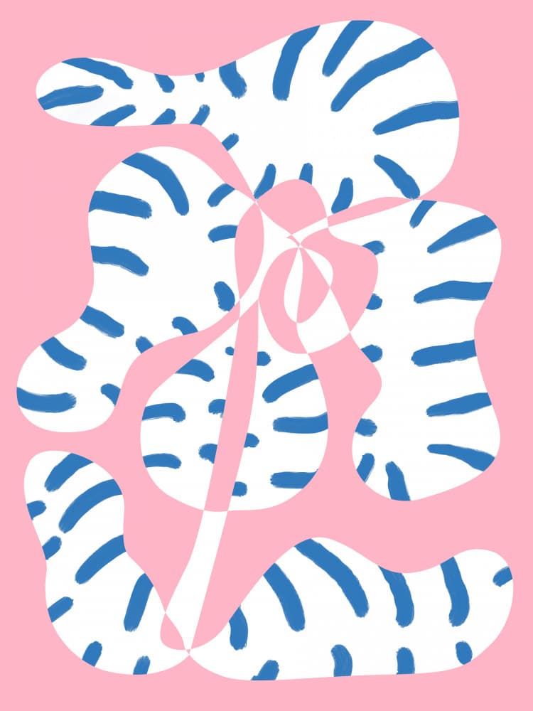 Playful Organic Forms by The Printable Studio — canvas wall art