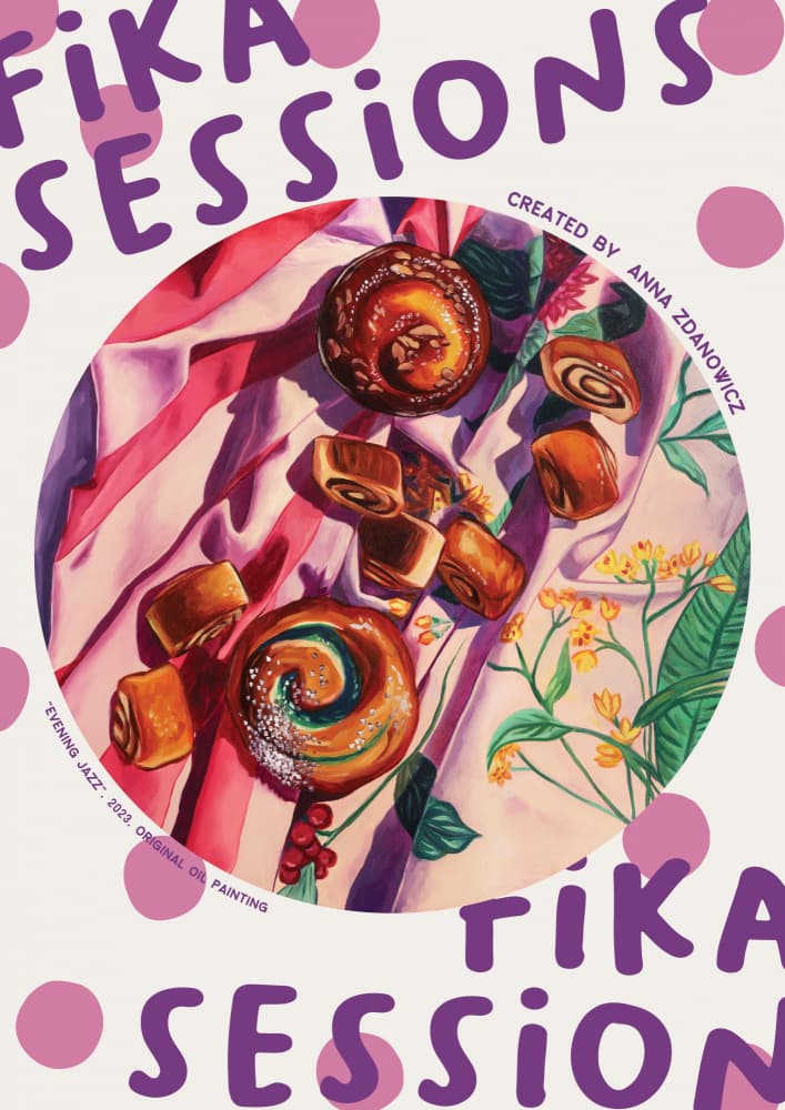 Sweet Morning Pastries by Anna Zdanowicz — canvas wall art