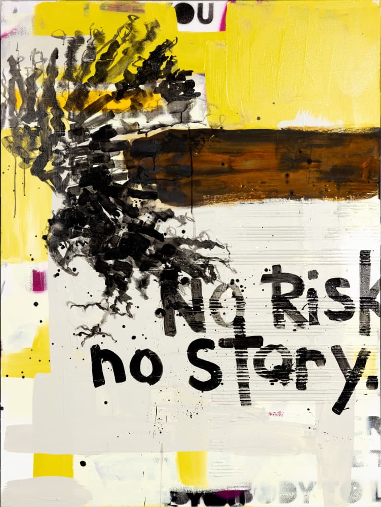 Bold No Risk Story by kent youngstrom — canvas wall art