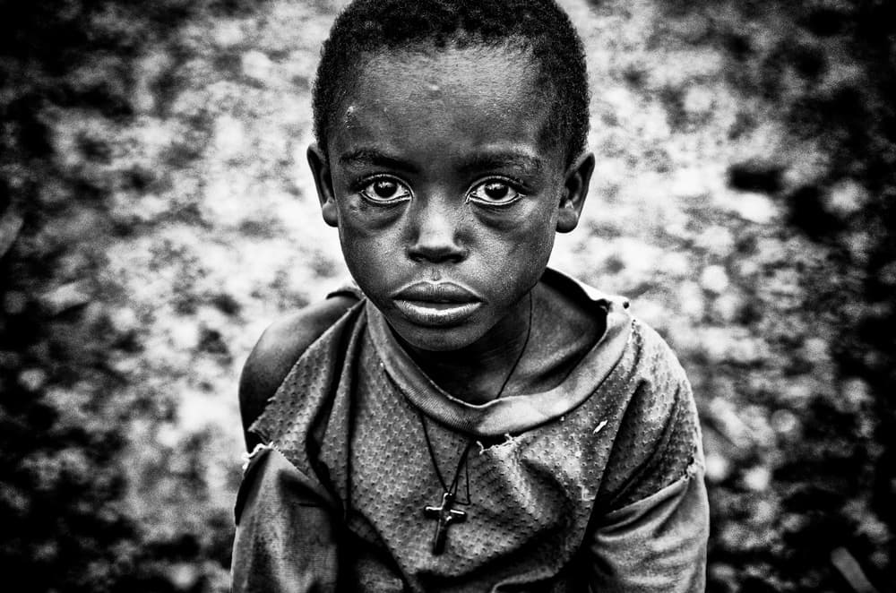 Young Boy's Gaze by Joxe Inazio Kuesta Garmendia — canvas wall art
