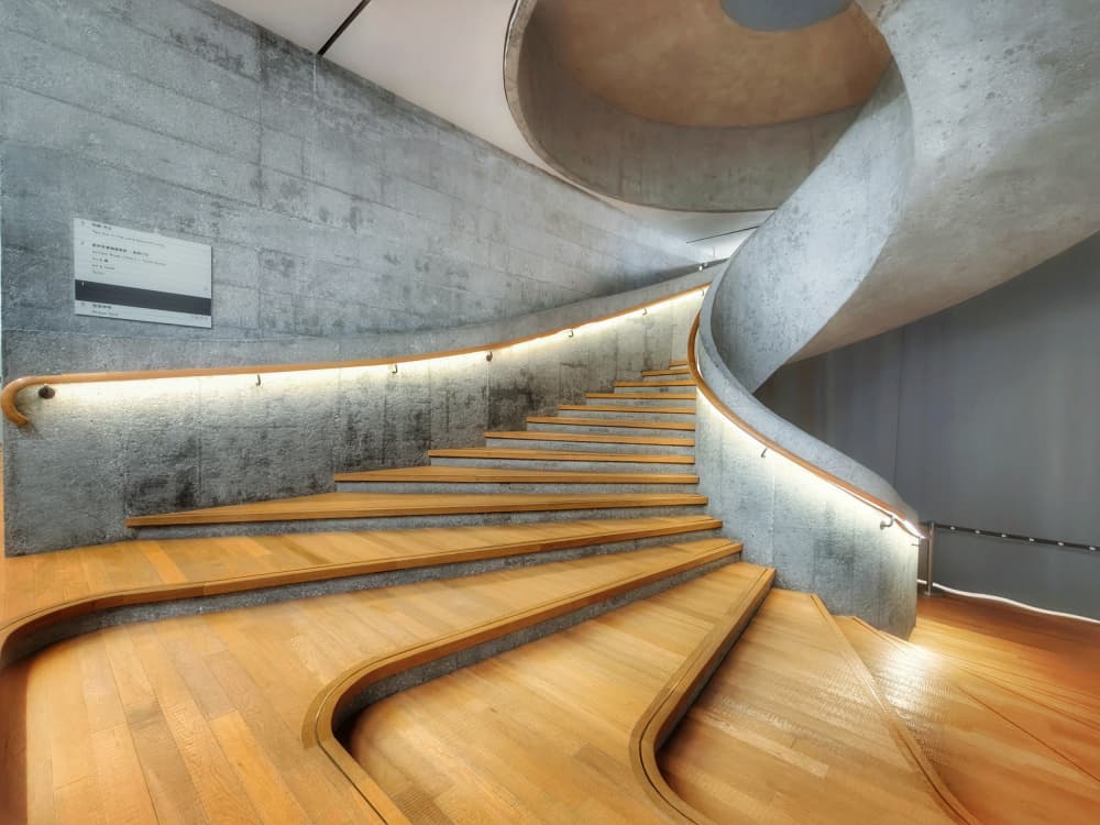 Modern Spiral Staircase by Tong Ho Chung Howard — canvas wall art
