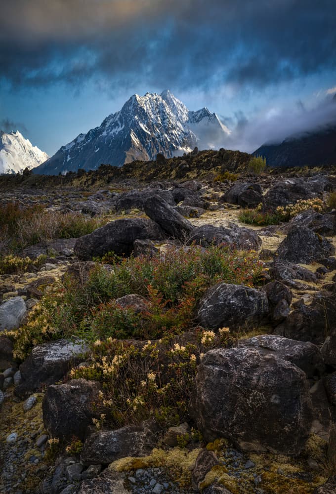 Dramatic Mountain Landscape by Emanuel Papamanolis — canvas wall art