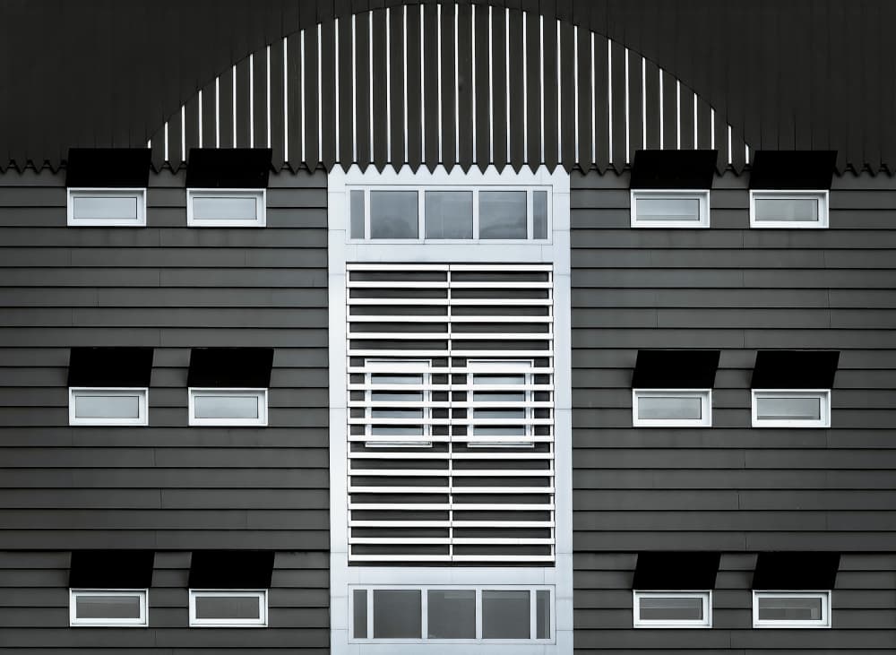 Modern Building Patterns by Kenneth-Wei Zeng — canvas wall art
