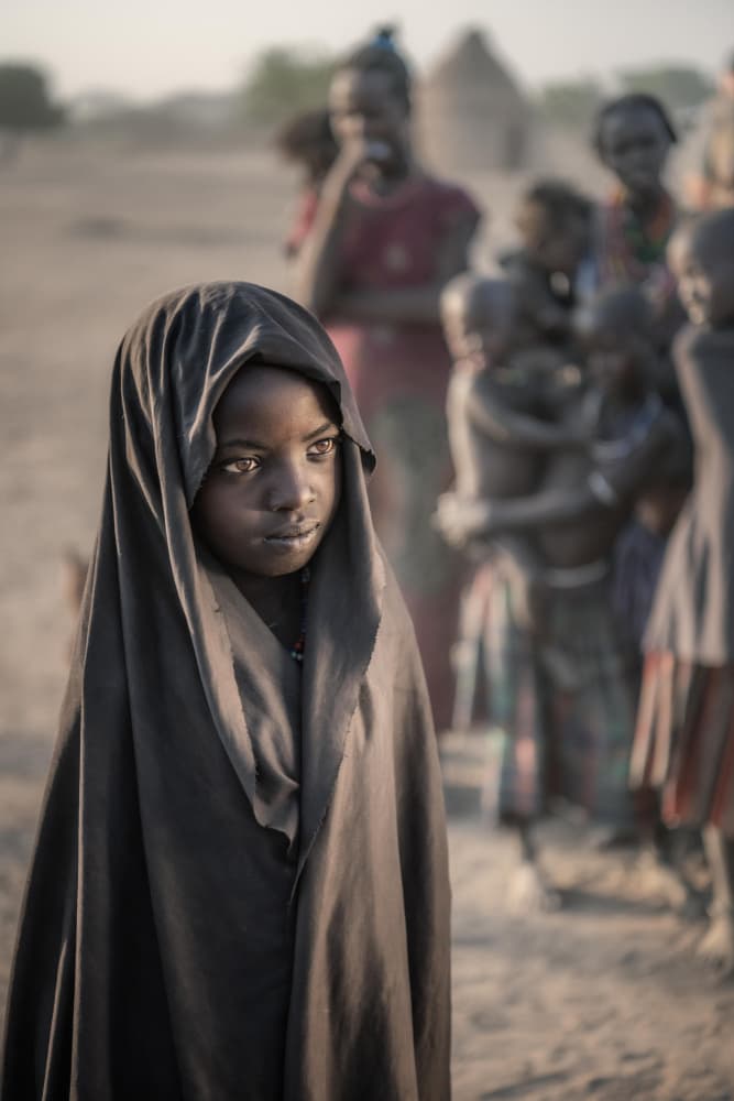 Pensive Village Girl by Trevor Cole — canvas wall art