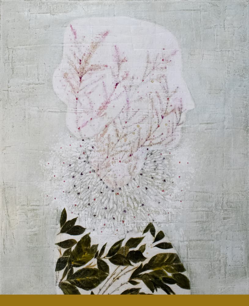 Botanical Profile by Karenina Fabrizzi — canvas wall art