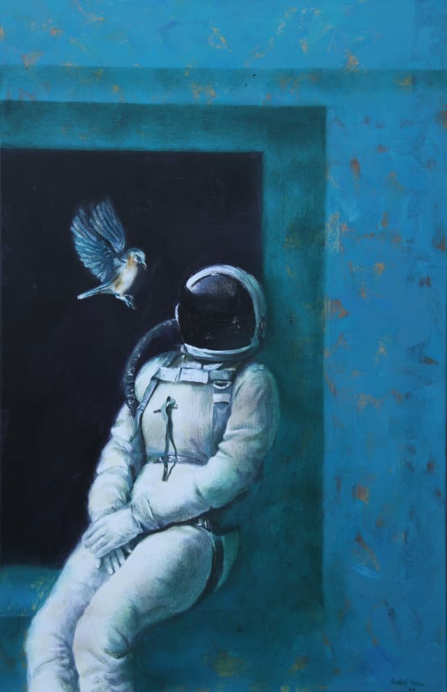 Cosmic Connection by Rudolf Kosow — canvas wall art