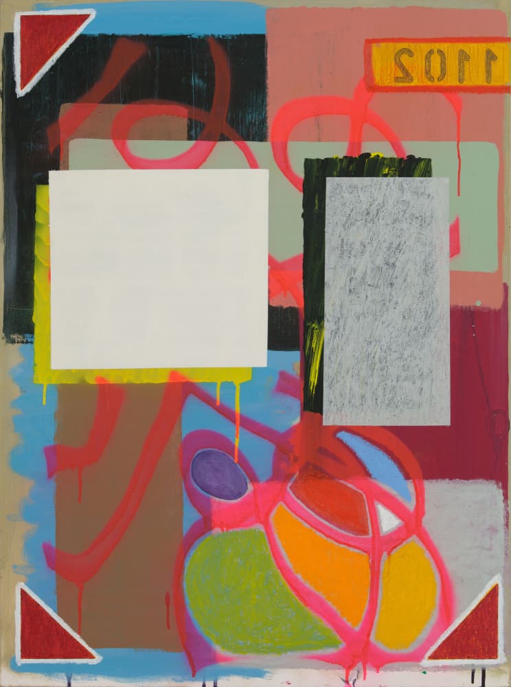 Bold Abstract Graffiti by dirk kruithof — canvas wall art