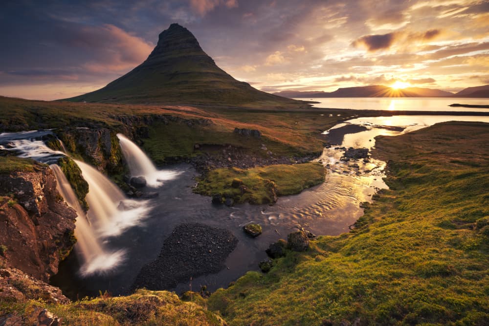 Good Morning Iceland by Stefan Hefele — canvas wall art