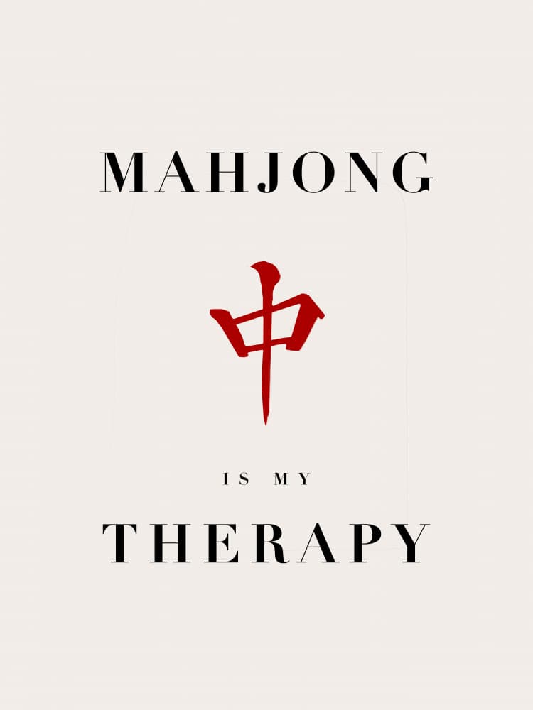 Mahjong Game Therapy by Pictufy Studio IV — canvas wall art