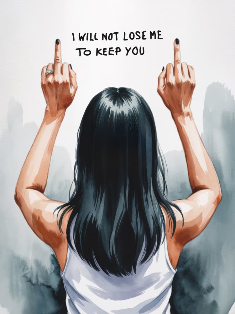 Unapologetic Self Love by Andreas Magnusson — canvas wall art
