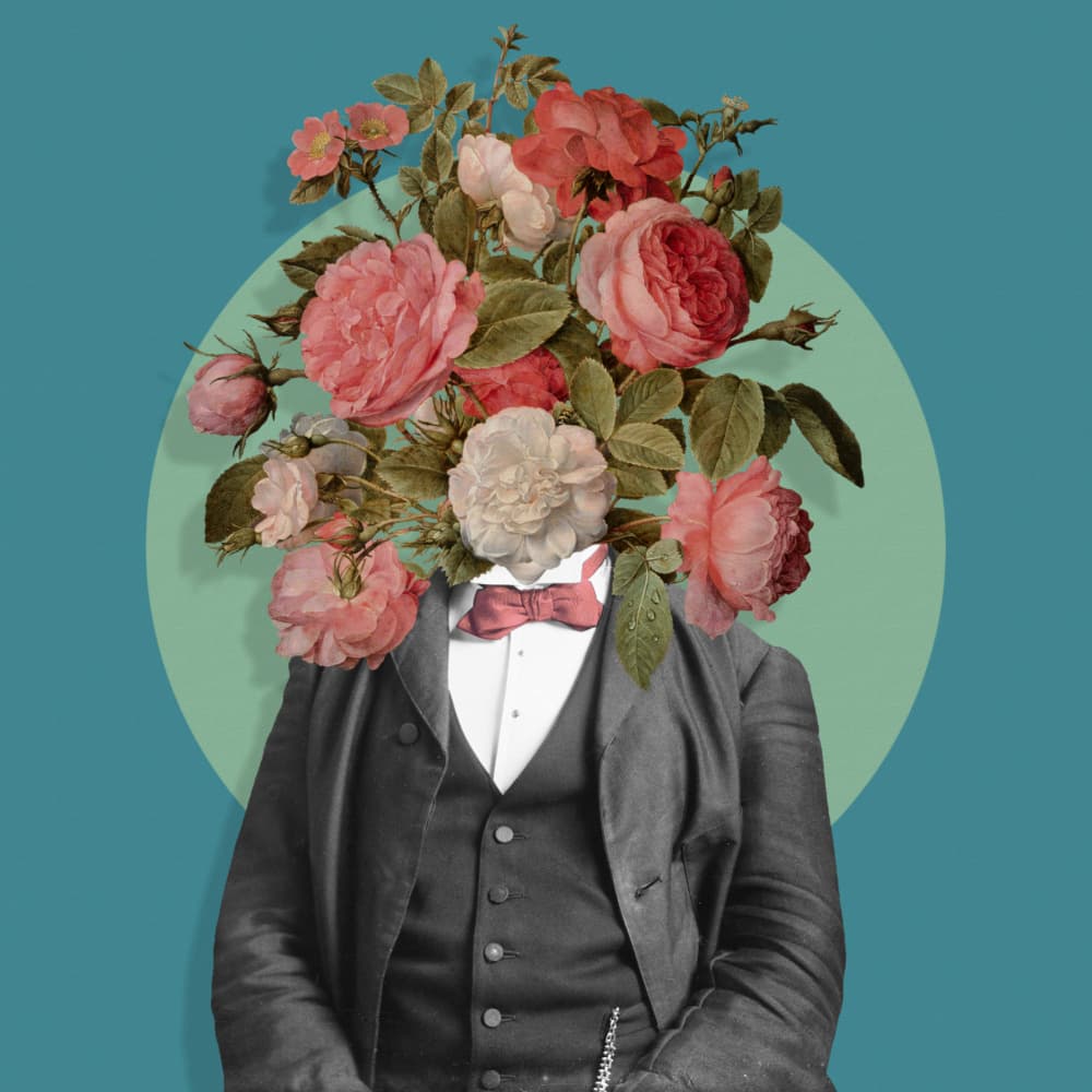 Flowering Gentleman by Marja van den Hurk — canvas wall art
