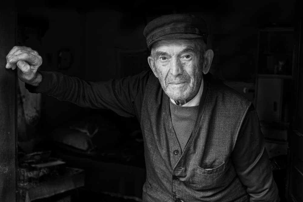 Wise Old Man by Zoran Toldi (EFIAP AZSF) — canvas wall art