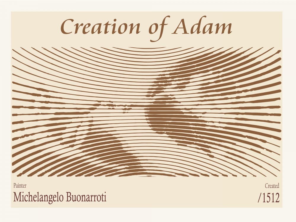 Divine Creation Touch by Doa Project — canvas wall art