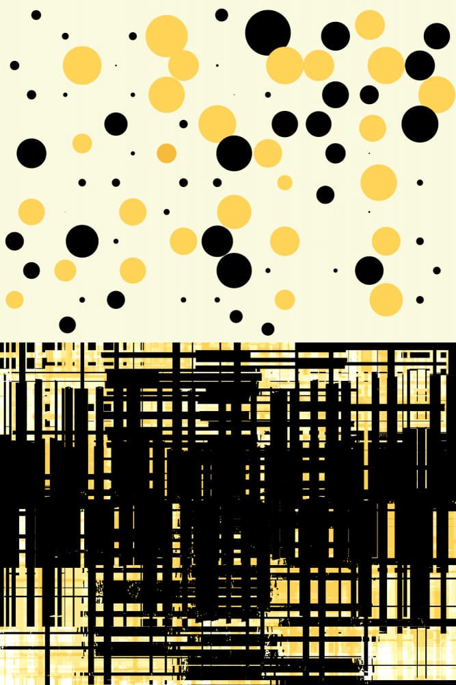 Abstract Dots And Lines by Petr Strnad — canvas wall art