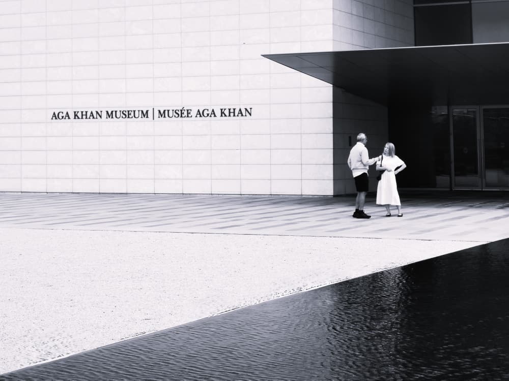Modern Museum Serenity by Jasmine Zhang — canvas wall art
