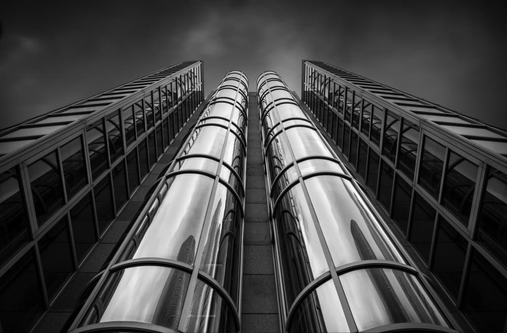 Sleek City Perspective by Maurits De Groen — canvas wall art