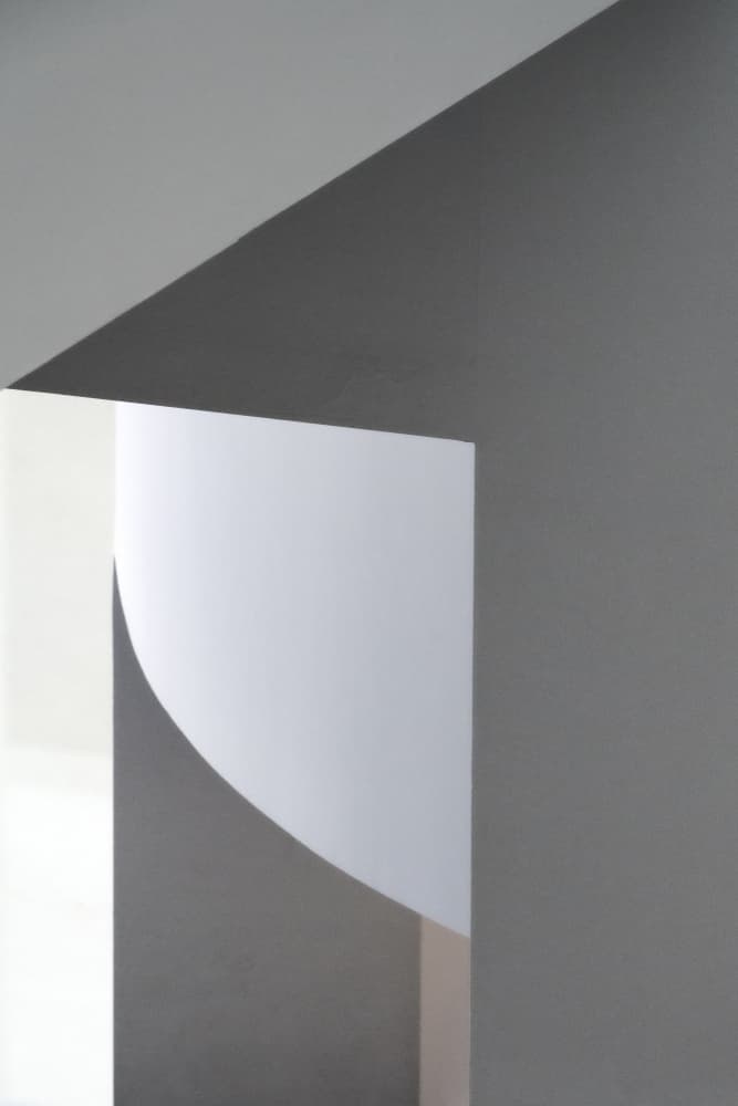 Curved Light And Shadow by Linda Wride — canvas wall art