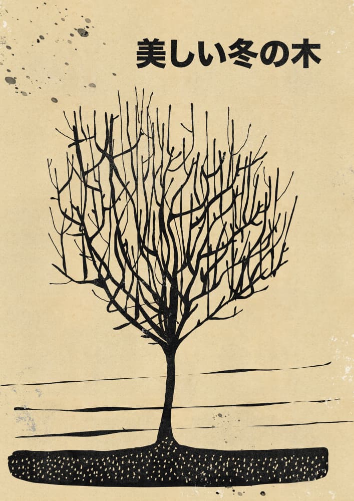 Beautiful Winter Tree by Nicholas — canvas wall art