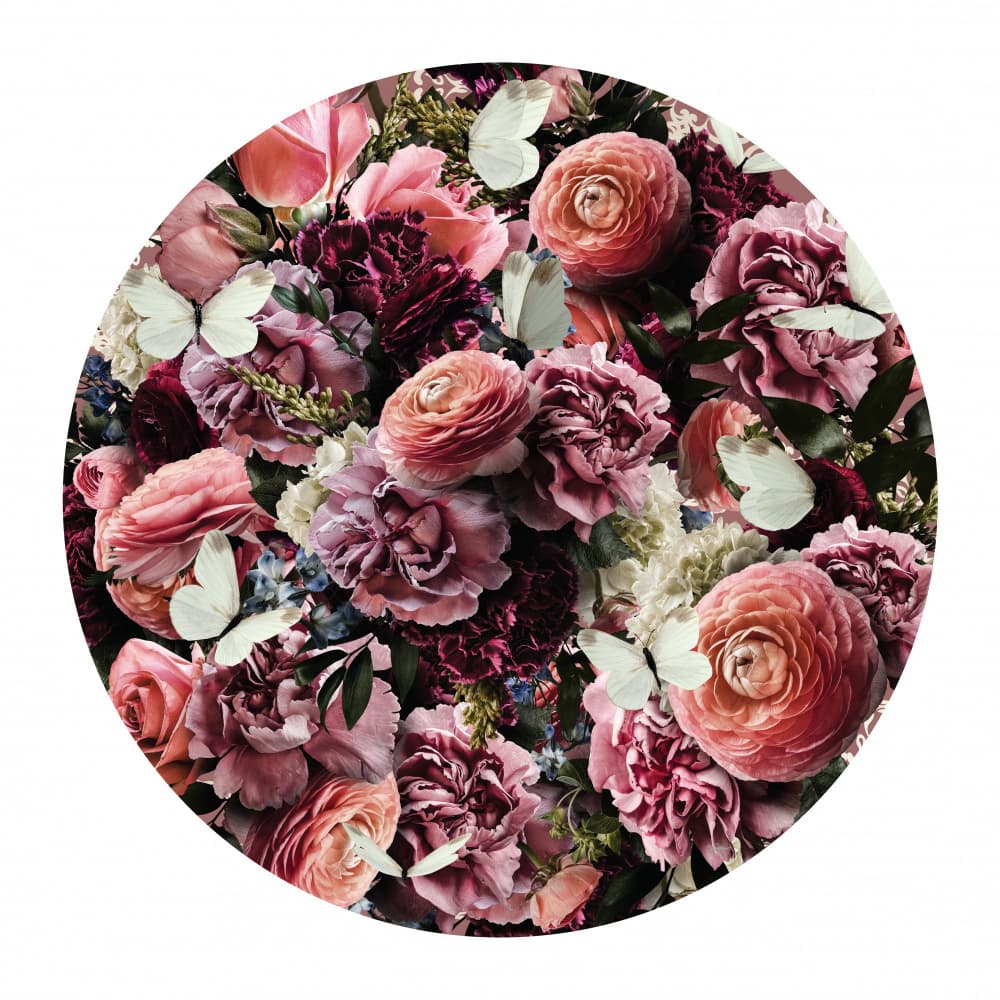 Moody Floral Butterflies by Sue Skellern — canvas wall art