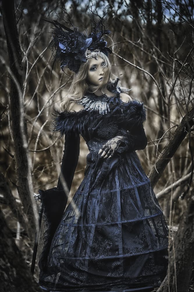 Dark Fantasy Empress by KOIKI — canvas wall art